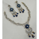 NAFJ Luxury American Diamond Festive Jewellery Set
