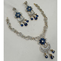 NAFJ Luxury American Diamond Festive Jewellery Set