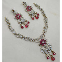 NAFJ Luxury American Diamond Festive Jewellery Set