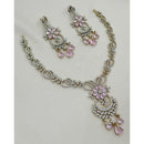 NAFJ Luxury American Diamond Festive Jewellery Set