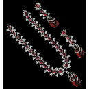 NAFJ Luxury American Diamond Festive Jewellery Set