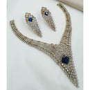 NAFJ Luxury American Diamond Festive Jewellery Set