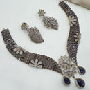 NAFJ Luxury American Diamond Festive Jewellery Set