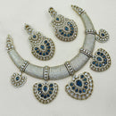 NAFJ Luxury American Diamond Festive Jewellery Set