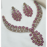 NAFJ Luxury American Diamond Jewellery Set