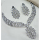 NAFJ Luxury American Diamond Jewellery Set