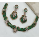 NAFJ Luxury American Diamond Jewellery Set