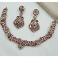 NAFJ Luxury American Diamond Jewellery Set