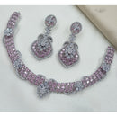 NAFJ Luxury American Diamond Jewellery Set