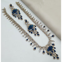 NAFJ Luxury American Diamond Jewellery Set