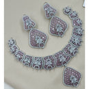 NAFJ Luxury American Diamond Jewellery Set