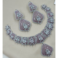 NAFJ Luxury American Diamond Jewellery Set