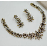 NAFJ Royal Sparkle Austrian Stone Necklace Set