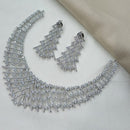 NAFJ Designer American Diamond Necklace Set for Wedding & Festive Wear