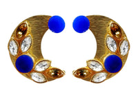  Hania Jewels Stylish Moon Studs Earrings
