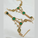 NAFJ Pota Stone And Pearl Designer Hand Harness