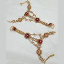 NAFJ Pota Stone And Pearl Designer Hand Harness