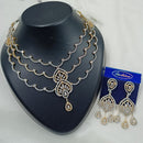 NAFJ Royal Sparkle American Daimond And Austrian Stone Necklace Set
