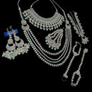 NAFJ Grand Austrian Stone Wedding Special Beaded Bridal Set