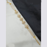 NAFJ Heritage Polki Kundan Stone And Pearl Sheeshphool