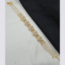 NAFJ Heritage Polki Kundan Stone And Pearl Sheeshphool