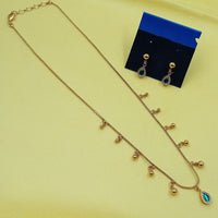 NAFJ Royal Pota Stone And Pearl Necklace Set