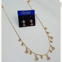 NAFJ Royal Pota Stone And Pearl Necklace Set