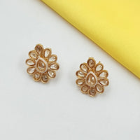 NAFJ Elegant Pota Stone Stud Earrings