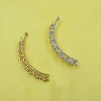 NAFJ Royal Look Austrian Stone Ethnic Earcuff Earrings