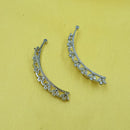 NAFJ Royal Look Austrian Stone Ethnic Earcuff Earrings