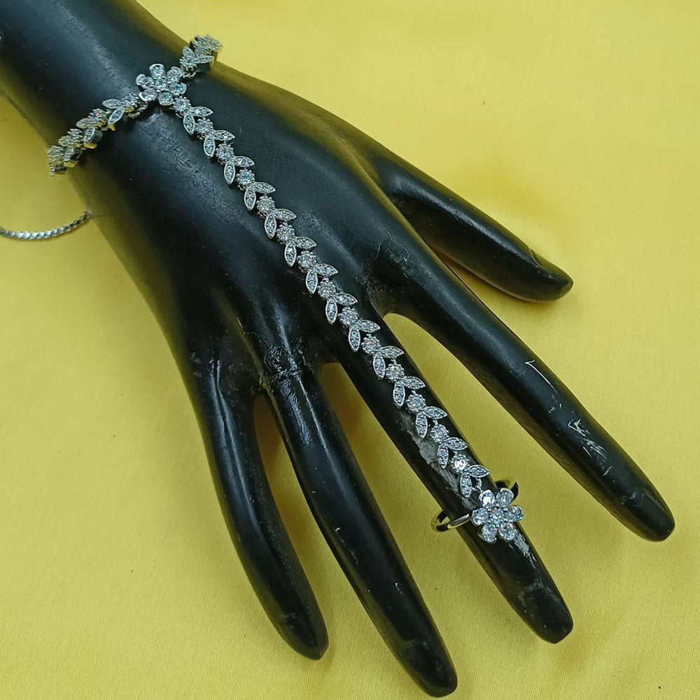 NAFJ Austrian Stone Designer Hand Harness