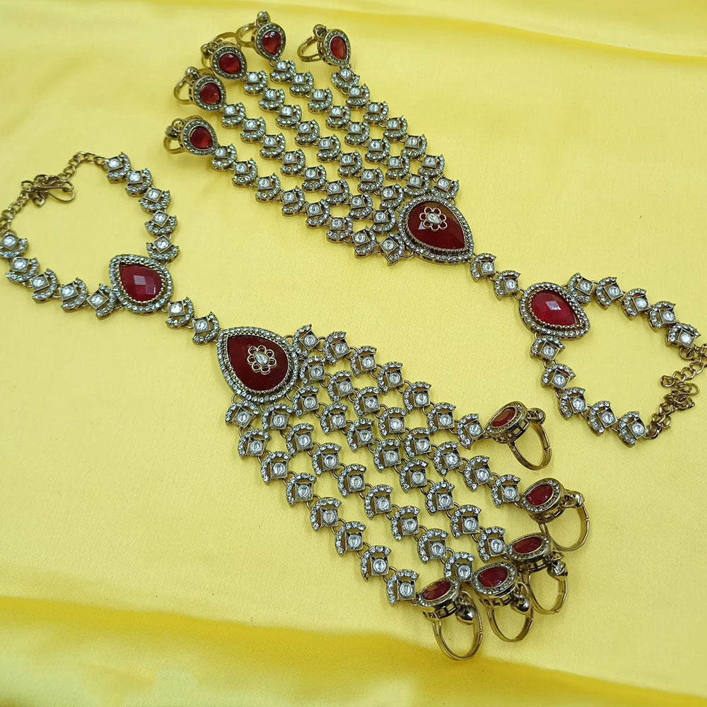 NAFJ Pota Stone Designer Hand Harness