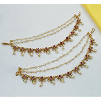 NAFJ Glamorous Austrian Stone Pearl Kanchain