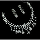 NAFJ Glamorous Austrian Stone Designer Necklace Set