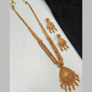 NAFJ Elegant Crystal Stone Long Necklace Set for Women
