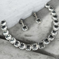 NAFJ Luxury American Daimond Necklace Set