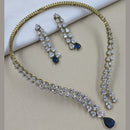 NAFJ Sparkling American Daimonds For Modern Elegance Necklace Set