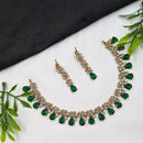 NAFJ Sparkling American Daimonds For Modern Elegance Necklace Set