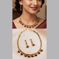 NAFJ Trendy Pearl Necklace Set
