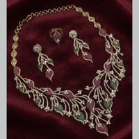 NAFJ Designer Austrian Stone Jewellery Set for Women