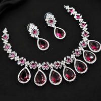 NAFJ Royal American Daimond Necklace Set