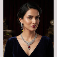 NAFJ Royal American Daimond Necklace Set