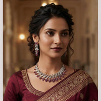 NAFJ Royal American Daimond Necklace Set