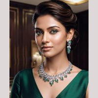 NAFJ Royal American Daimond Necklace Set