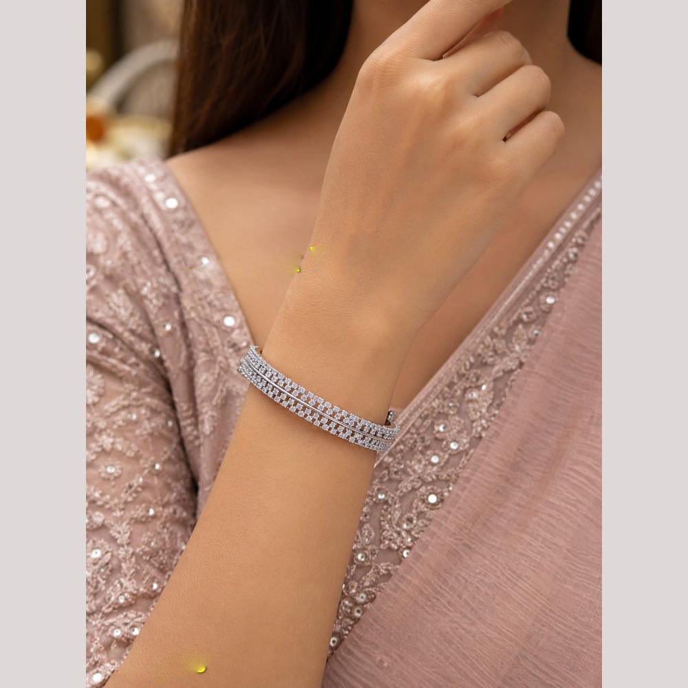 NAFJ Sparkling Austrian Stone Openable Fashion Bracelet