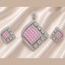 NAFJ Royal American Diamond Pendant Set