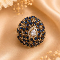 NAFJ Royal American Diamond Finger Ring