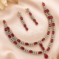 NAFJ Royal American Daimond Necklace Set
