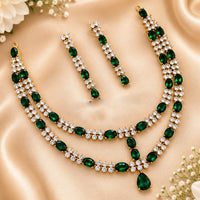 NAFJ Royal American Daimond Necklace Set