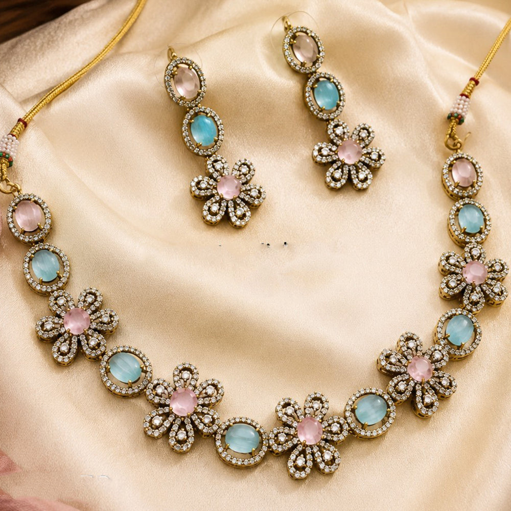 NAFJ Royal American Daimond Necklace Set
